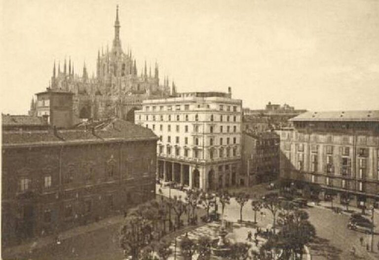 Milan, the Duomo seen from the rooftops